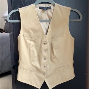 Ralph Lauren Black Label Tan Vest